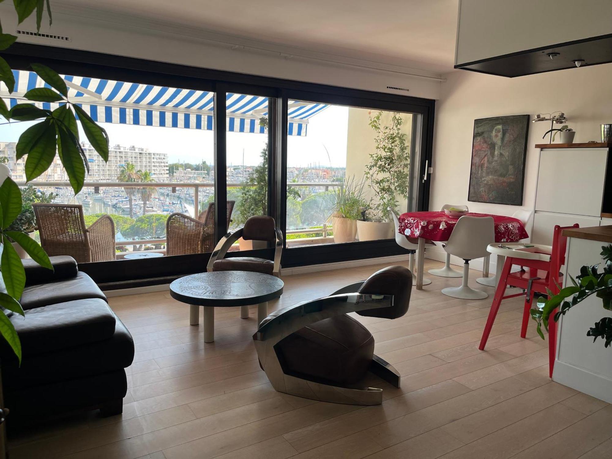 T3 Vue Port 200M De La Plage 2 Chambres Avec Garage Carnon-Plage Ngoại thất bức ảnh